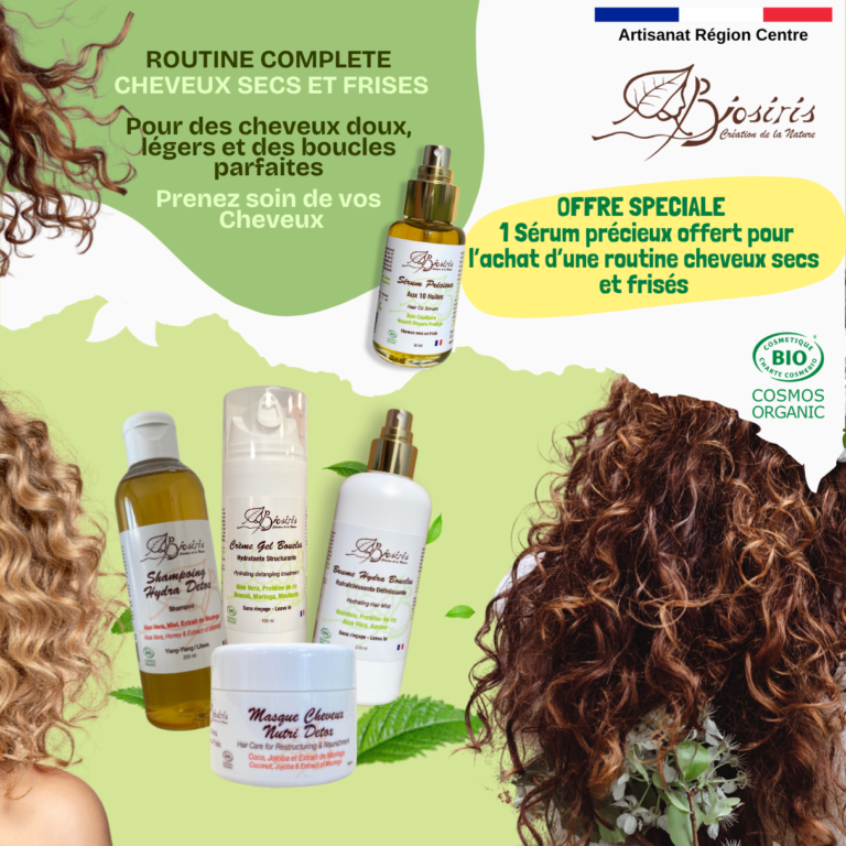 Lire la suite à propos de l’article dans OFFRE SPECIALE 1 Sérum précieux offert pour l&rsquo;achat d&rsquo;une « Routine cheveux secs et frisés » !